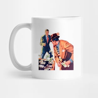 Retro Detective Buck Ryan Murder Mail 1960 Comic Mug